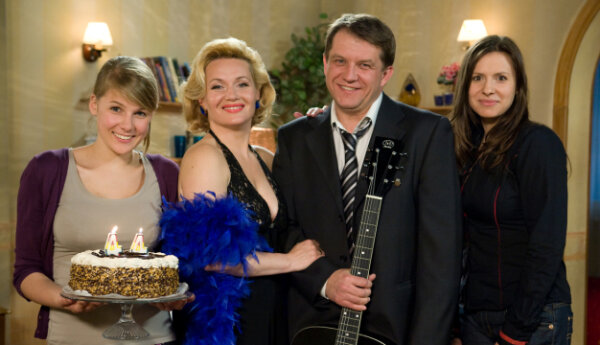 Danuta, Marek, Małgosia, Ola Zimińscy